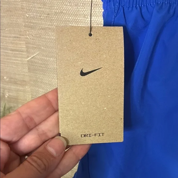 Nike Women's Vibrant Blue Athletic Shorts - Picture 3 of 5